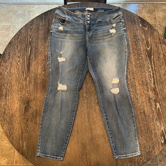 Lane Bryant High Rise Jeggings Size 20 - Picture 2 of 12